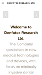 Mobile Screenshot of denfotexresearch.com